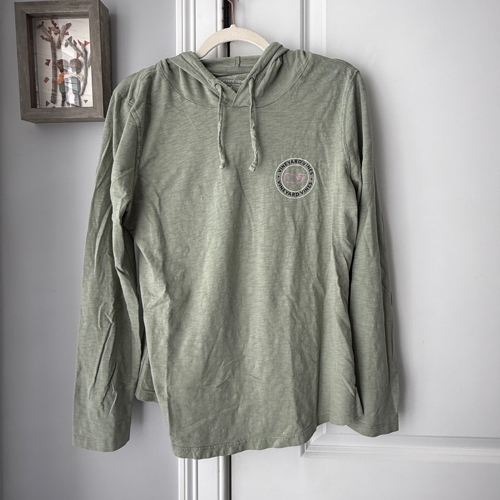 Vineyard Vines Green Women’s Hooded Long Sleeve